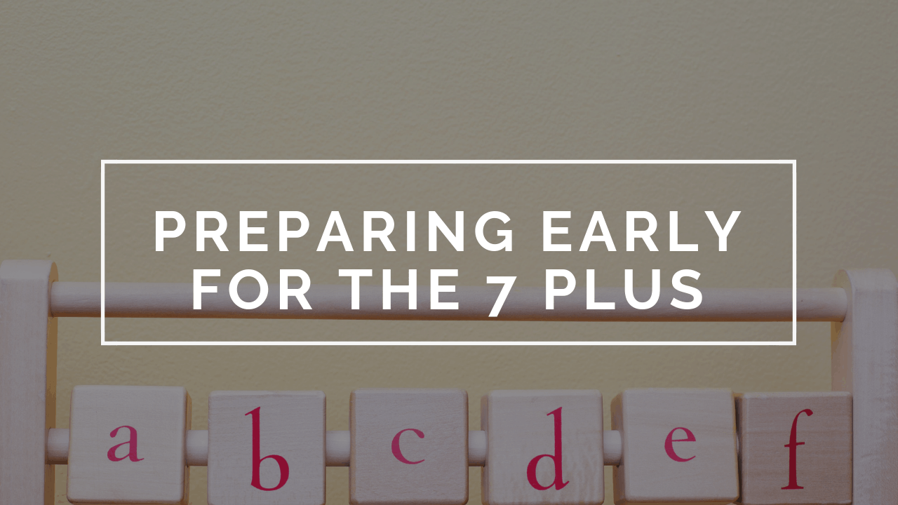 Exam - Preparation Starting for the Early Kin 7+ Learning